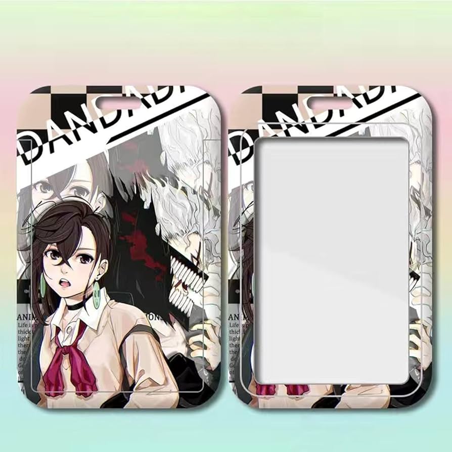 ダンダダン レザーパスケース 綾瀬桃 モモ ダンダダン レザーパスケース 03 浴衣 桃[CS.FRONT]《在庫切れ》